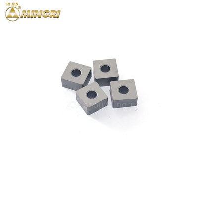 Độ cứng 12,7*12,7*6,5mm Chian Saw Machine Tungsten Carbide Insert / Tungsten Carbide Tips For Stone Cutting