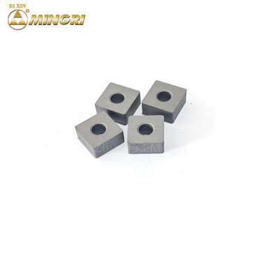 Độ cứng 12,7*12,7*6,5mm Chian Saw Machine Tungsten Carbide Insert / Tungsten Carbide Tips For Stone Cutting