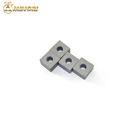 Thời gian sử dụng dài Tungsten Carbide Chain Saw Insert cho cắt đá cẩm thạch 12,7 * 12,7 * 6,5mm Độ bền cao