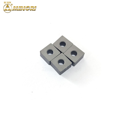 Thời gian sử dụng dài Tungsten Carbide Chain Saw Insert cho cắt đá cẩm thạch 12,7 * 12,7 * 6,5mm Độ bền cao