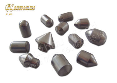 Mũi khoan Auger Cemented Carbide Buttons / Bullet Teeth cho Khai thác Mỏ khoan