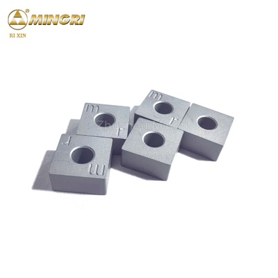 Đá cắt dây chuyền đắp tungsten carbide / carbide xi măng / vật liệu widia với hiệu suất cao