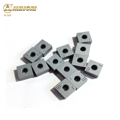 Tiêu chuẩn Tungsten Carbide Inserts for Chain Saw Part Tài sản ổn định bề mặt màu xám tối ở Kenya