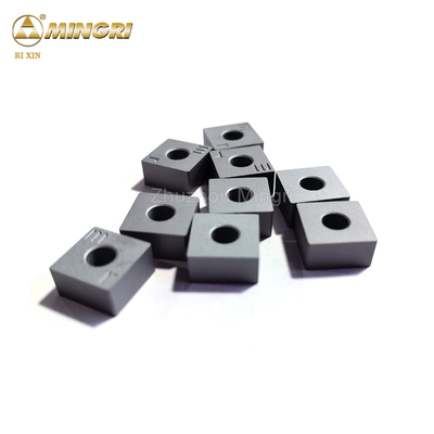 Fantini Korfmann Benetti Dazzini tương thích 12.7 * 12.7 * 6.5 Tungsten Carbide Square Insert cho các bộ phận công cụ cắt đá