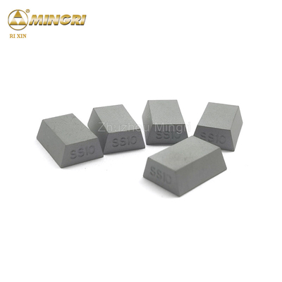 SS10 20x12x3 Tungsten Carbide Saw Tips cho các bộ phận công cụ điện và cắt cát