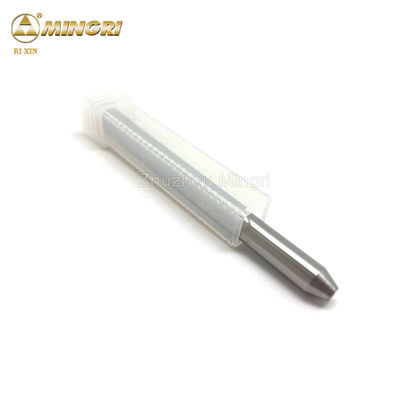 Nhẫn Tungsten Carbide được đánh bóng bằng bạc dễ vận chuyển với bao bì nhựa