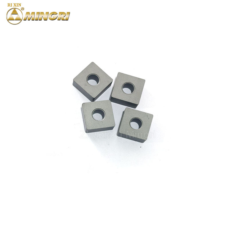 Thời gian sử dụng dài Tungsten Carbide Chain Saw Insert cho cắt đá cẩm thạch 12,7 * 12,7 * 6,5mm Độ bền cao