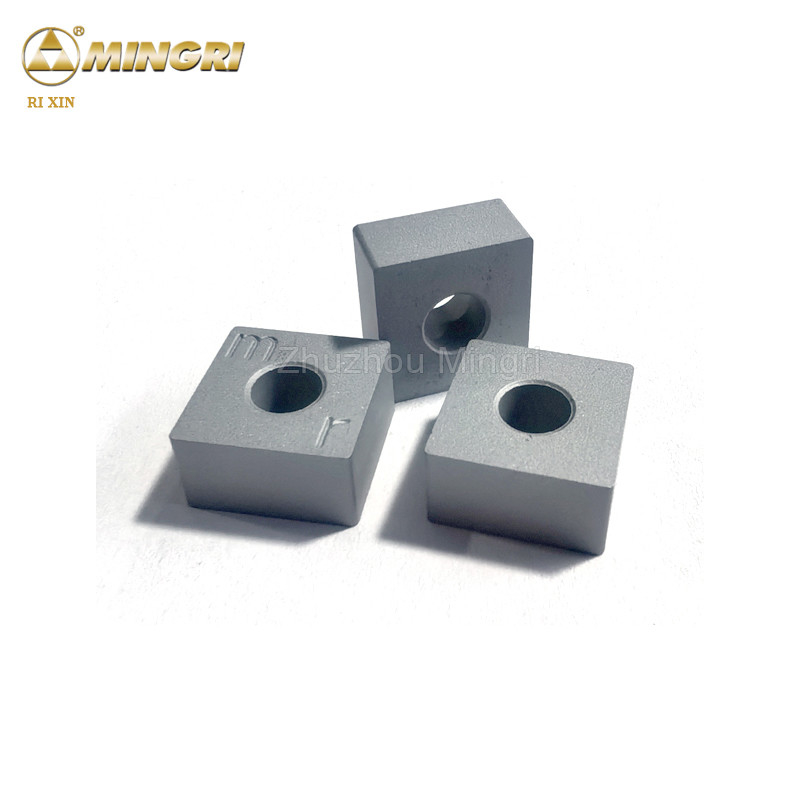 Tiêu chuẩn Tungsten Carbide Inserts for Chain Saw Part Tài sản ổn định bề mặt màu xám tối ở Kenya