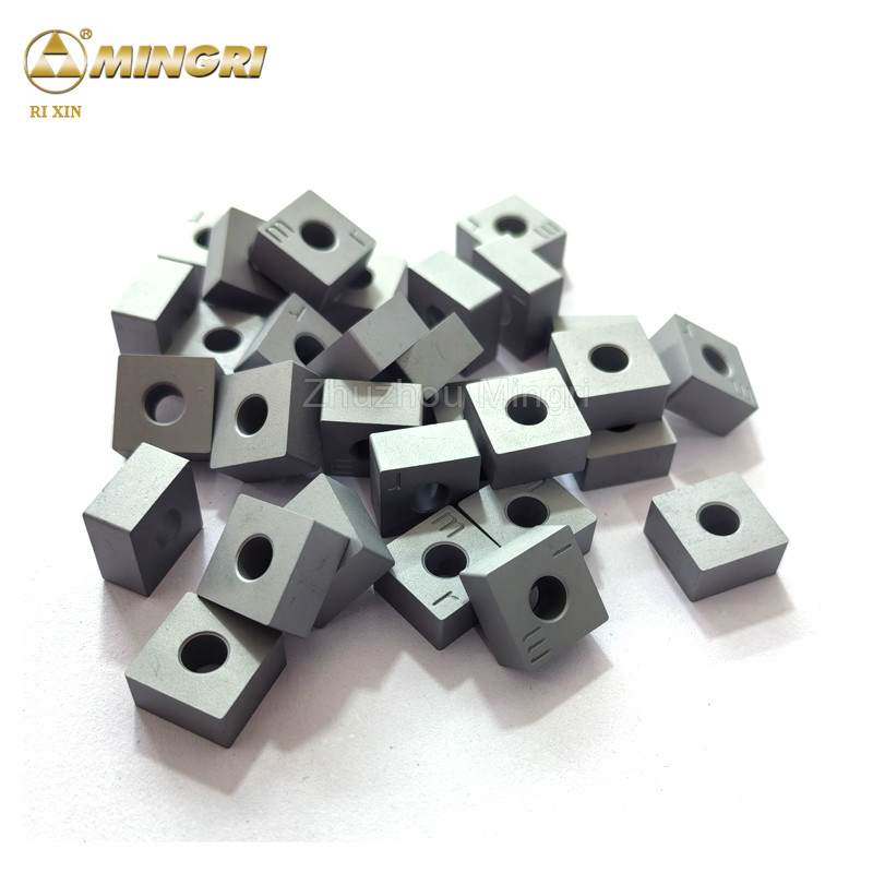 Đá cắt dây chuyền đắp tungsten carbide / carbide xi măng / vật liệu widia với hiệu suất cao