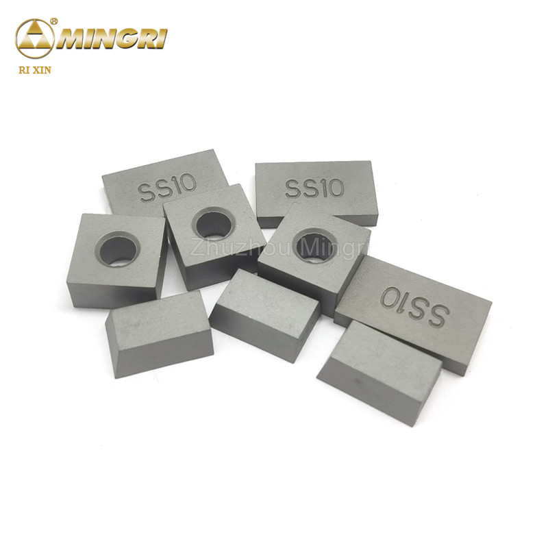 Nguyên liệu nguyên liệu Tungsten Carbide Stone Cutting Tip SS10 Cho tuổi thọ hoạt động lâu dài và đặc tính ổn định của lớp YG10C