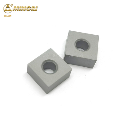 Chèn cưa xích vuông cacbua vonfram 12,7 * 12,7 * 6,5 mm cho máy cắt đá