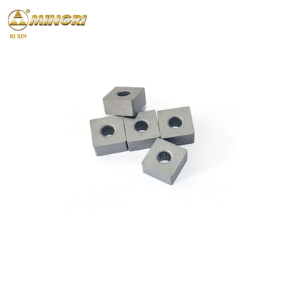 Độ cứng 12,7*12,7*6,5mm Chian Saw Machine Tungsten Carbide Insert / Tungsten Carbide Tips For Stone Cutting