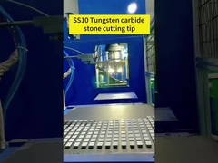 SS10 Sintered Blasting Tungsten Carbide Blended Tips For Stone Cutting (Các mẹo đan xen để cắt đá)