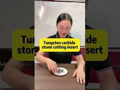 Chèn cưa xích vuông cacbua vonfram 12,7 * 12,7 * 6,5 mm cho máy cắt đá